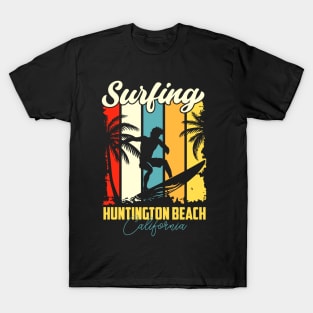 Surfing | Huntington Beach, California T-Shirt